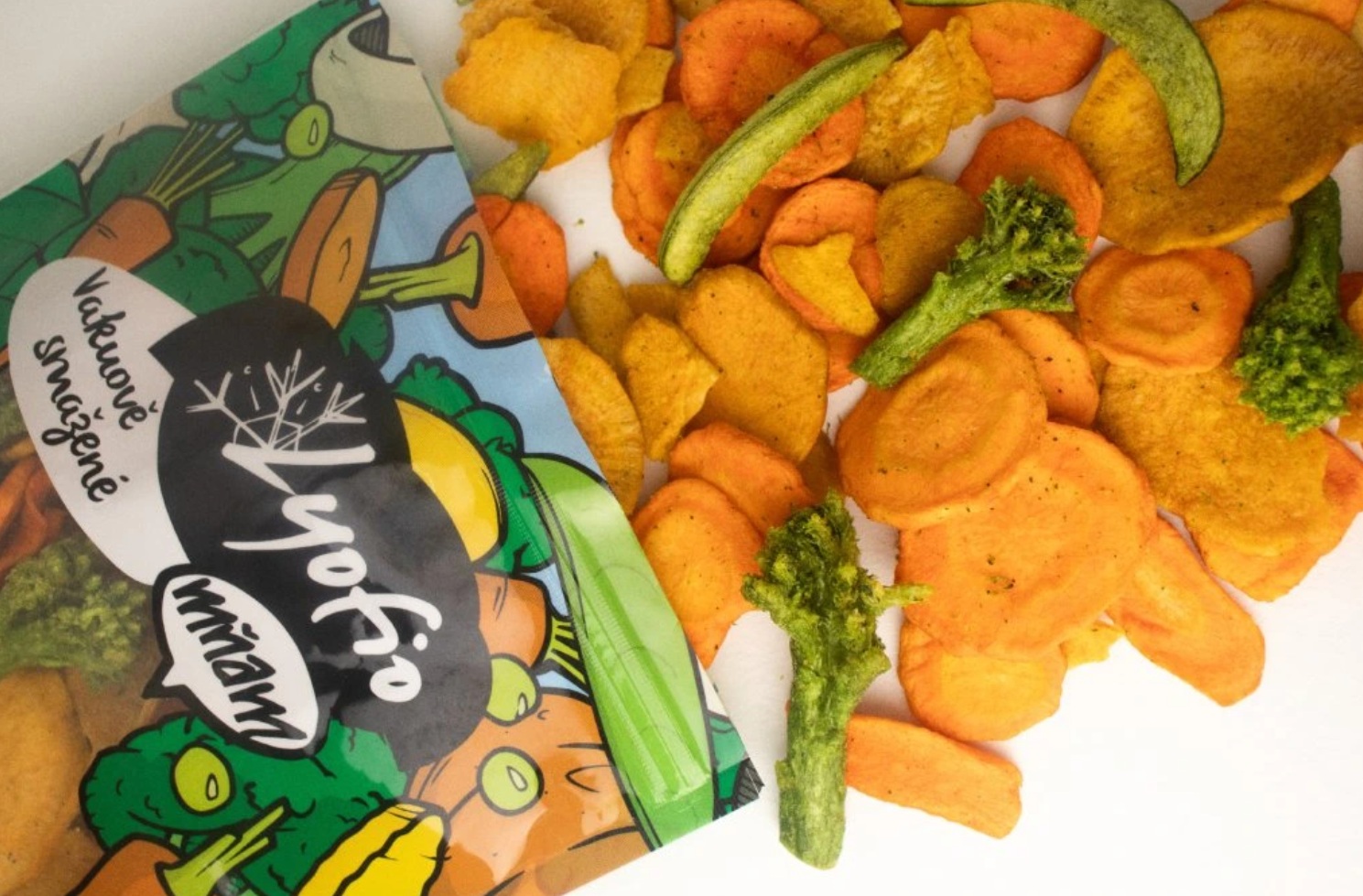 vakuove smazena zelenina